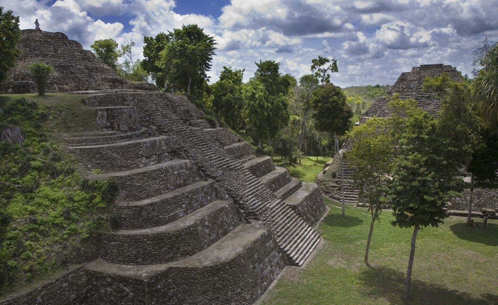 Pictured: Yaxha in Guatemala