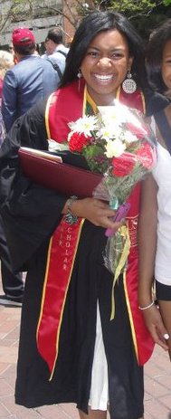 Me on graduation day at USC 