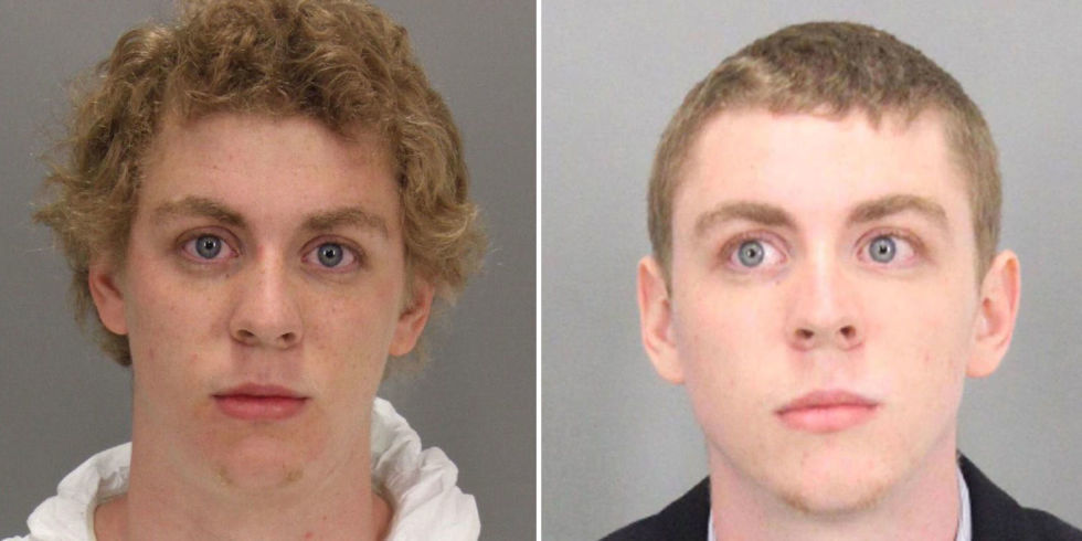 Photos of Brock Turner, Credit: Stanford Department of Public Safety/ Santa Clara