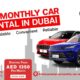 Affordable monthly rent a car in Dubai with Driver Car Rental