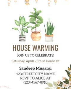 housewarming invitations