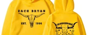 Zach Bryan Hoodie Man Woman Western Country Music Hoodie