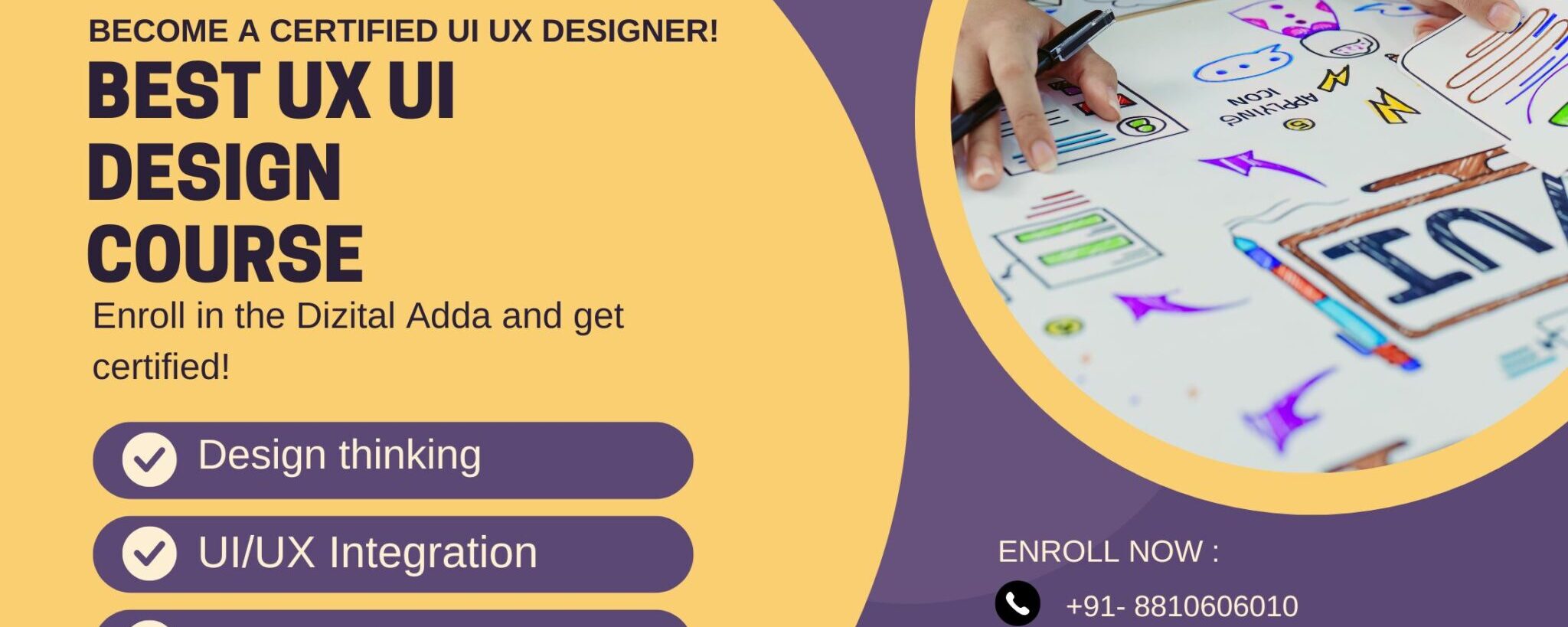 Best UI UX Design Course : Create Stunning Websites